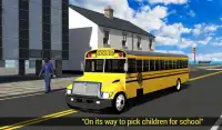 Town School Bus 3D Screen Shot 14