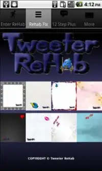 ReHab Tweeter Lite Screen Shot 1