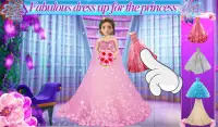 बर्फ राजकुमारी वेडिंग सैलून: जमे हुए ड्रेस अप Screen Shot 8
