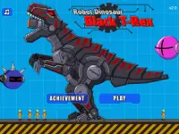 Robot Dinosaur Black T-Rex Screen Shot 4
