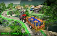 Simulatore del trattore cargo agricolo vero 2018 Screen Shot 1