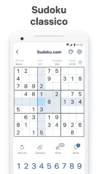 Sudoku.com - giochi di numeri Screen Shot 0