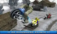 Superhero Motorbike: Moto Rider Racing Screen Shot 0