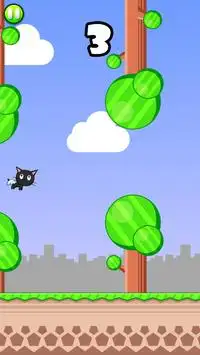 Flappy Cat Screen Shot 2