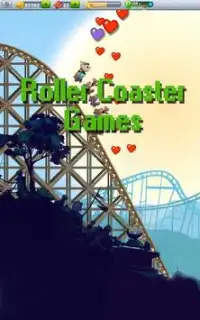 Roller Coaster Game Screen Shot 0