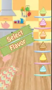 Sweet Cupcake Maker - Jogo de Padaria Screen Shot 1