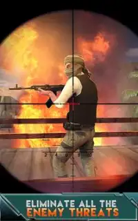 Army Sniper pembunuh Perang Screen Shot 6