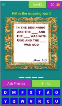 Scripture Puzzle - Test U'r Knowledge of the Bible Screen Shot 2