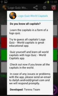 Logo Quiz - World Capitals Screen Shot 4