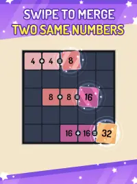 Merge Number: 2048 Brain Puzzle Game Screen Shot 7