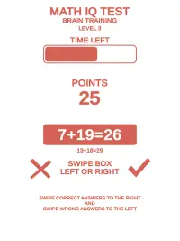 Math IQ test   Brain Training Screen Shot 15