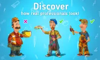 Learning Professions and Occupations for Toddlers Screen Shot 1