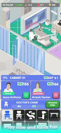 Idle Dentist! Doctor Simulator Games, Run Hospital Screen Shot 4