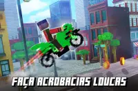 Corrida de Motocicletas Pixel Screen Shot 1