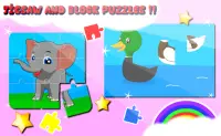 Kids Jigsaw Puzzle Paw Animals Screen Shot 1