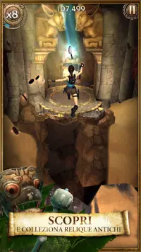 Lara Croft: Relic Run Screen Shot 4