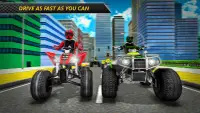 ATV Bike City Driving Sim 2019 Screen Shot 6