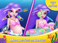 Mermaid Mom & Baby Care Game Screen Shot 2