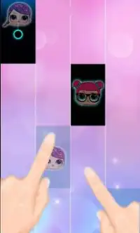 LoL Piano Surprise princes & Lol Dolls paino Tiles Screen Shot 2