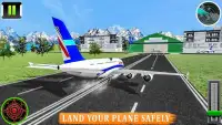 uçan uçak pilot uçuş 3 boyutlu simülatör Screen Shot 3
