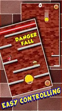 Danger Fall Screen Shot 0