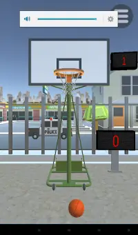 Basketball game shooting hoops Screen Shot 8