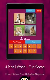 4 Pics 1 Word Fun Game - For Everyone Screen Shot 10
