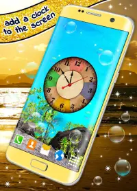 Beach Live Wallpaper 🌞 Sand and Water Wallpapers Screen Shot 2