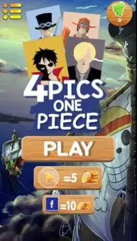 4 Pics One Piece Anime Screen Shot 0