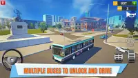 เมือง โค้ช รถบัส จำลอง: รถบัส การขับรถ เกม 2020 Screen Shot 3