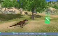 Dinosaur Angry Zoo trasporto 2 Screen Shot 1