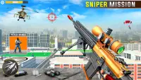 Banduk Game - Sniper Gun Games Screen Shot 1