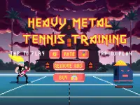 Heavy Metal Tennis Training Screen Shot 8