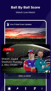 Live Cricket Match: Live Score Screen Shot 3