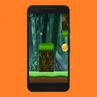 ألعاب مغامرات -القفز في الغابة Screen Shot 1