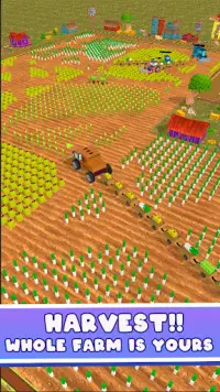 Harvester  Real Farming Simulator USA Tractor Game Screen Shot 1