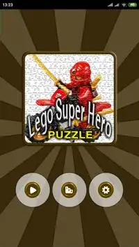 Puzzle Lego Super Hero Screen Shot 0