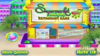 supermarkt koken dag - restaurant spel Screen Shot 0