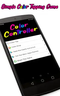 Crazy Color Switcher Controller -Color Puzzle Game Screen Shot 0