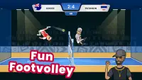 Voetbal & Volleybal: Takraw Screen Shot 0
