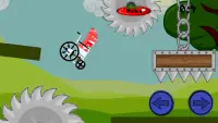 Sausage Wheels. Scary Racing Simulator Screen Shot 1