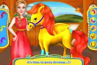Magical Princess Pony Horse Care-Animals Kindness Screen Shot 3