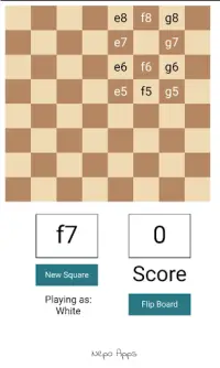 Chess Coordinate Trainer Screen Shot 2