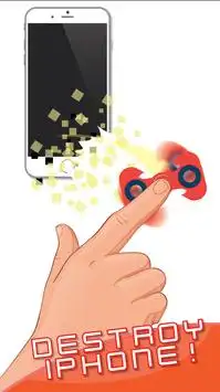 Fidget Spinner Toys: Phone Destroyer! Screen Shot 4