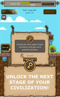 Fantasy Idle Castle - Clicker Mining Builder! Screen Shot 14