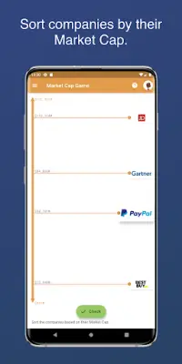 MarketCap Game by Anlage.App Screen Shot 0