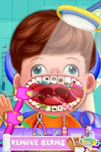 Twins Baby Dental Care Games Screen Shot 2