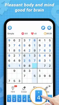 Sudoku - Exercise your brain Screen Shot 0