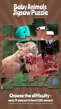 पहेली खेल बच्चे जानवरों Screen Shot 4