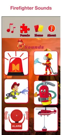 Firefighter games for kids free Screen Shot 1